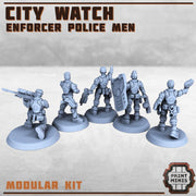 City Watch, Enforcer Police - Print Minis
