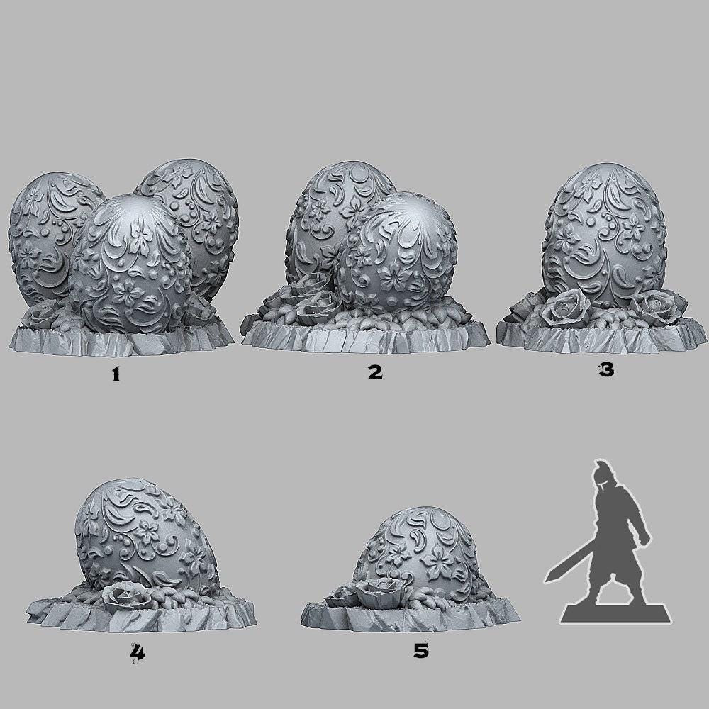 Eggs from Wonderland Scatter Terrain - Fantastic Plants and Rocks