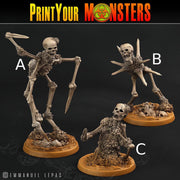 Abstract Skeletons - Print Your Monsters