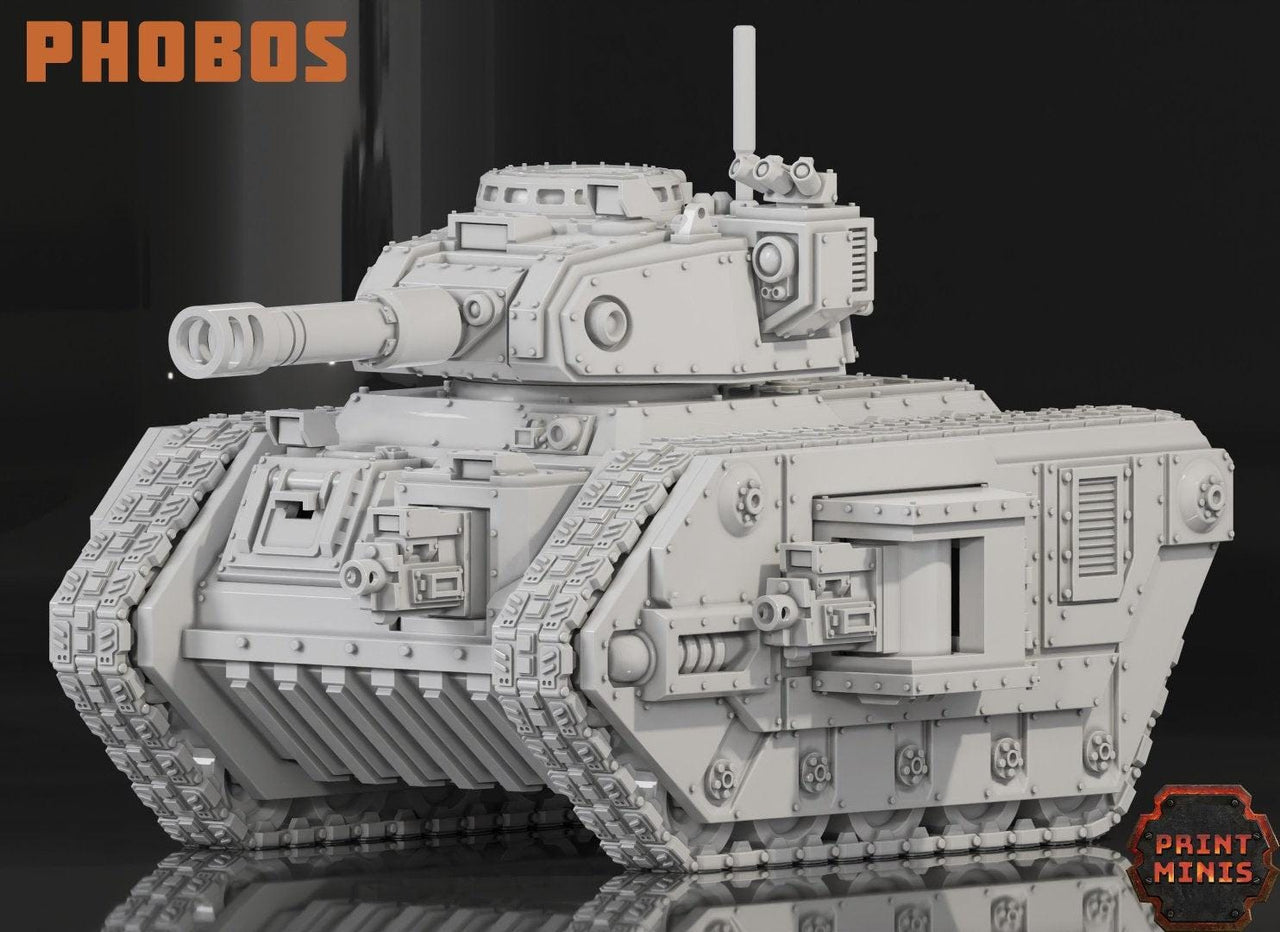 Phobos Main Battle Tank - Print Minis