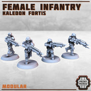 Kaledon Imfantry - Print Minis