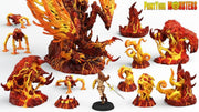 Infernal Magma Elementals - Print Your Monsters