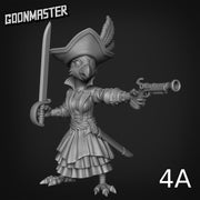 Female Parrot Pirate - Goonmaster