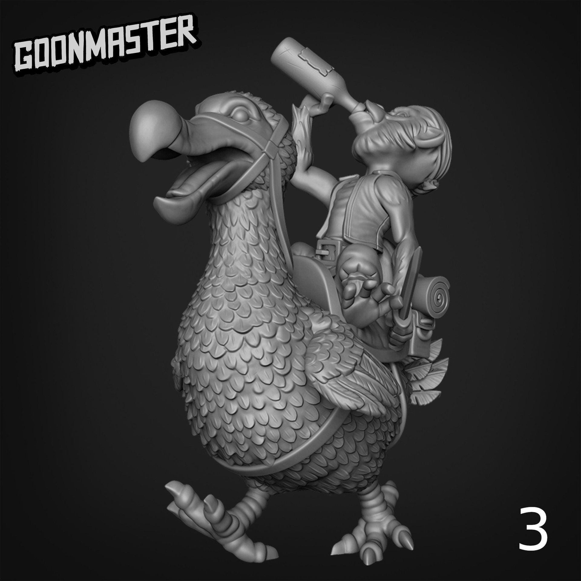 Dodo Mounted Pirate Monkey - Goonmaster