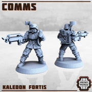 Kaledon Fortis Comms- Print Minis