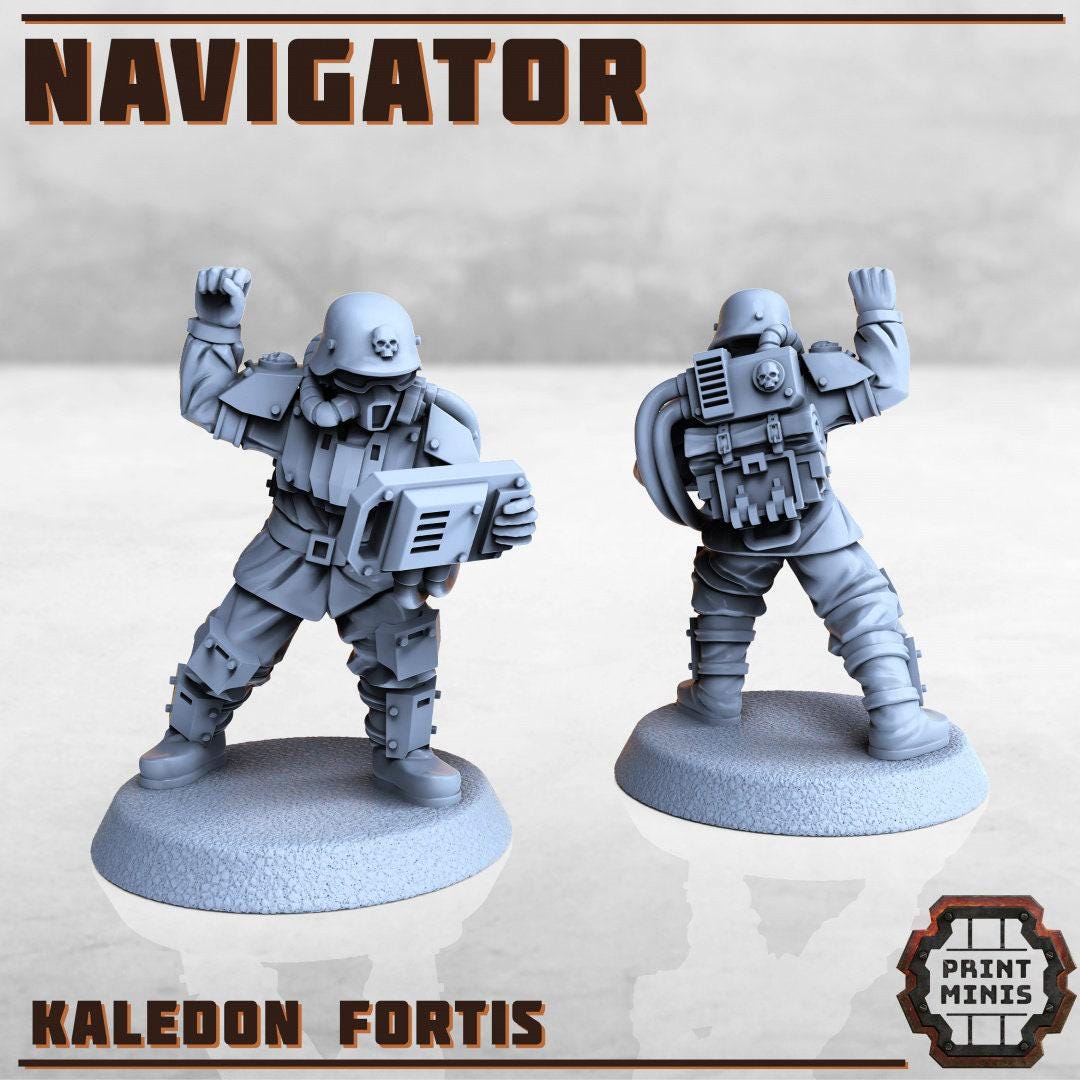 Kaledon Fortis Navigator - Print Minis