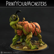 Dangerous Pumpkin Dog - Print Your Monsters