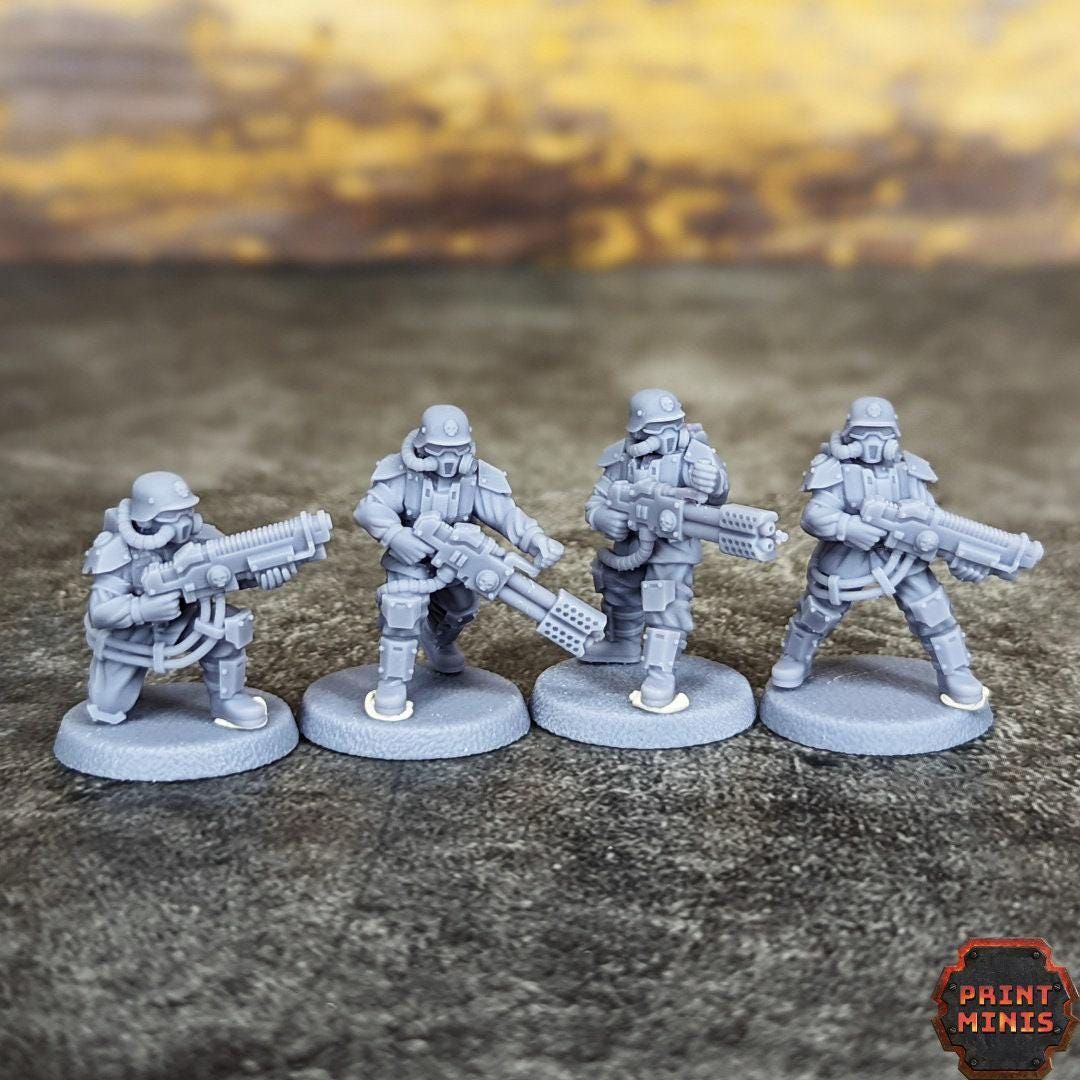 Kaledon Fortis Special Weapons  - Print Minis