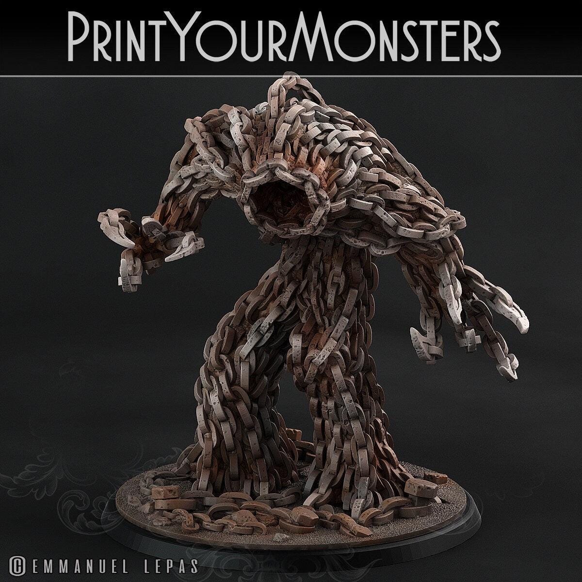 Chain Golem - Print Your Monsters