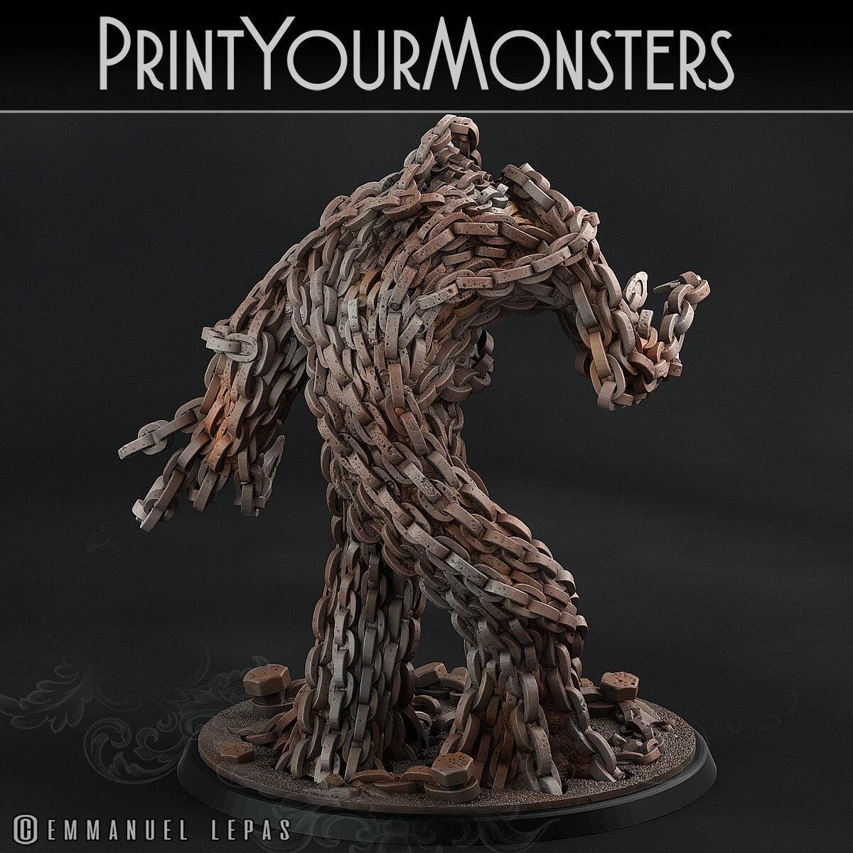 Chain Golem - Print Your Monsters