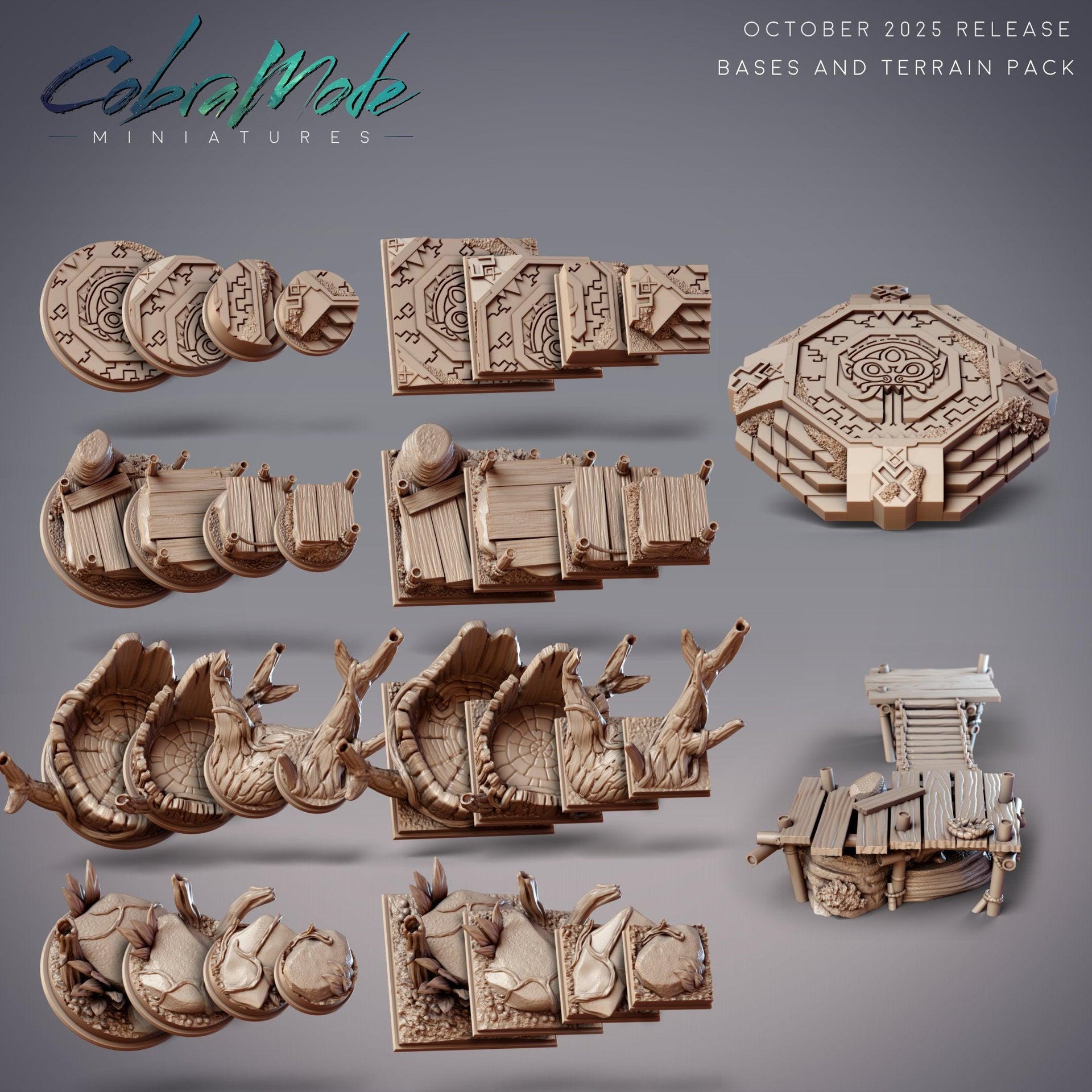 Sarugami Zuijin Tetsujin, Orangutan Giant - CobraMode | 28mm and 32mm | Wargaming | DnD | Tabletop Roleplaying