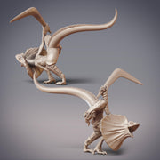 Bindagari Warrior Jarruk, Frilled Lizard Fighter - CobraMode - CobraMode | 28mm and 32mm | Wargaming | DnD | Tabletop Roleplaying