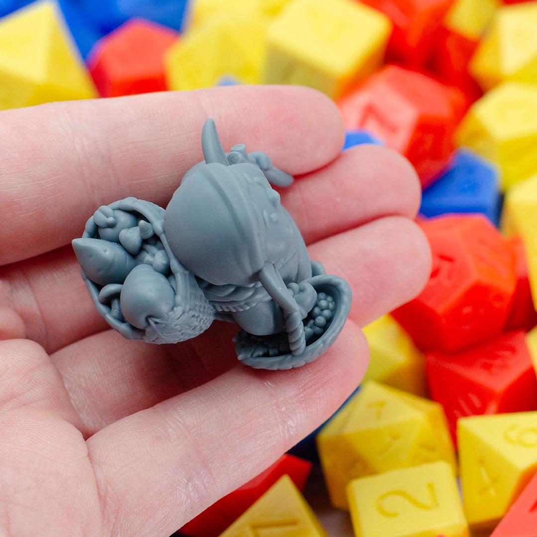 Forager Goblin, Adorable Gobushka - Found Family Adventurecrafts | 28mm and 32mm | Wargaming | DnD | Tabletop Roleplaying