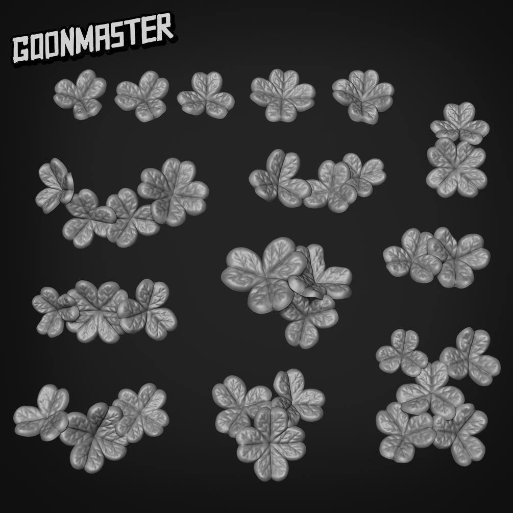 Clover - Goonmaster Basing Bits | 28mm and 32mm | Wargaming | DnD | Tabletop Roleplaying