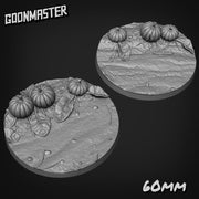 Pumpkin Patch Bases - Goonmaster | 28mm and 32mm | Wargaming | DnD | Tabletop Roleplaying