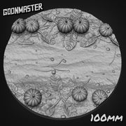 Pumpkin Patch Bases - Goonmaster | 28mm and 32mm | Wargaming | DnD | Tabletop Roleplaying