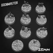 Sea Floor Bases - Goonmaster | 28mm and 32mm | Wargaming | DnD | Tabletop Roleplaying