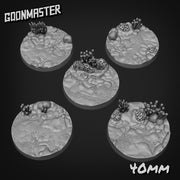 Sea Floor Bases - Goonmaster | 28mm and 32mm | Wargaming | DnD | Tabletop Roleplaying