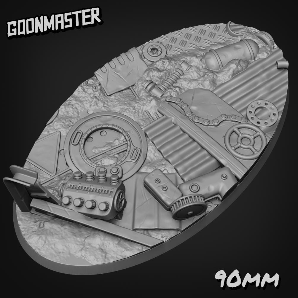 Junkyard Bases - Goonmaster | 28mm and 32mm | Wargaming | DnD | Tabletop Roleplaying