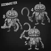 Scumpy Lumpkin Veteran. Pumpkin Soldier - Goonmaster | 28mm and 32mm | Wargaming | DnD | Tabletop Roleplaying