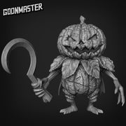 Scumpy Lumpkin Veteran. Pumpkin Soldier - Goonmaster | 28mm and 32mm | Wargaming | DnD | Tabletop Roleplaying