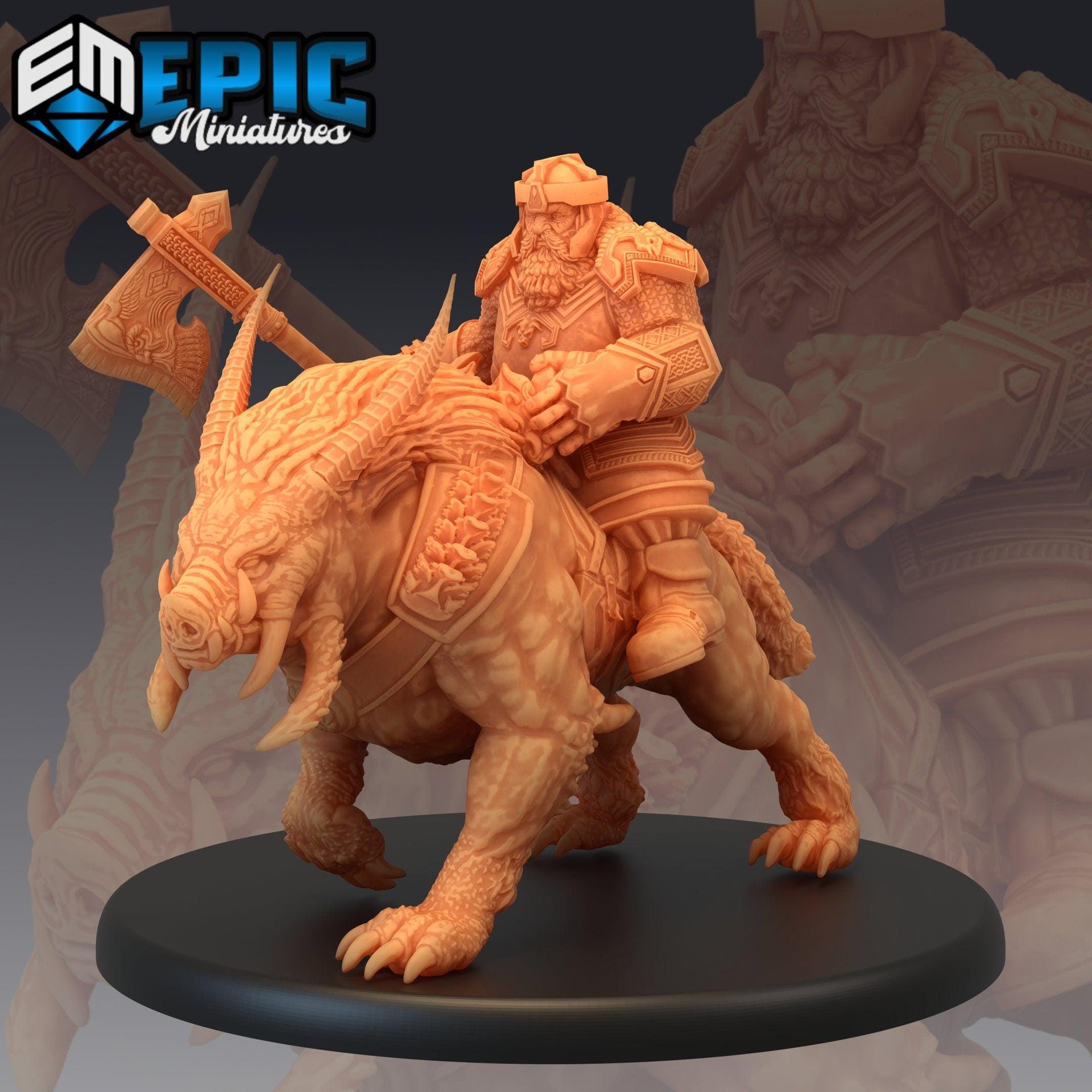 Arctic Boar - Epic Miniatures