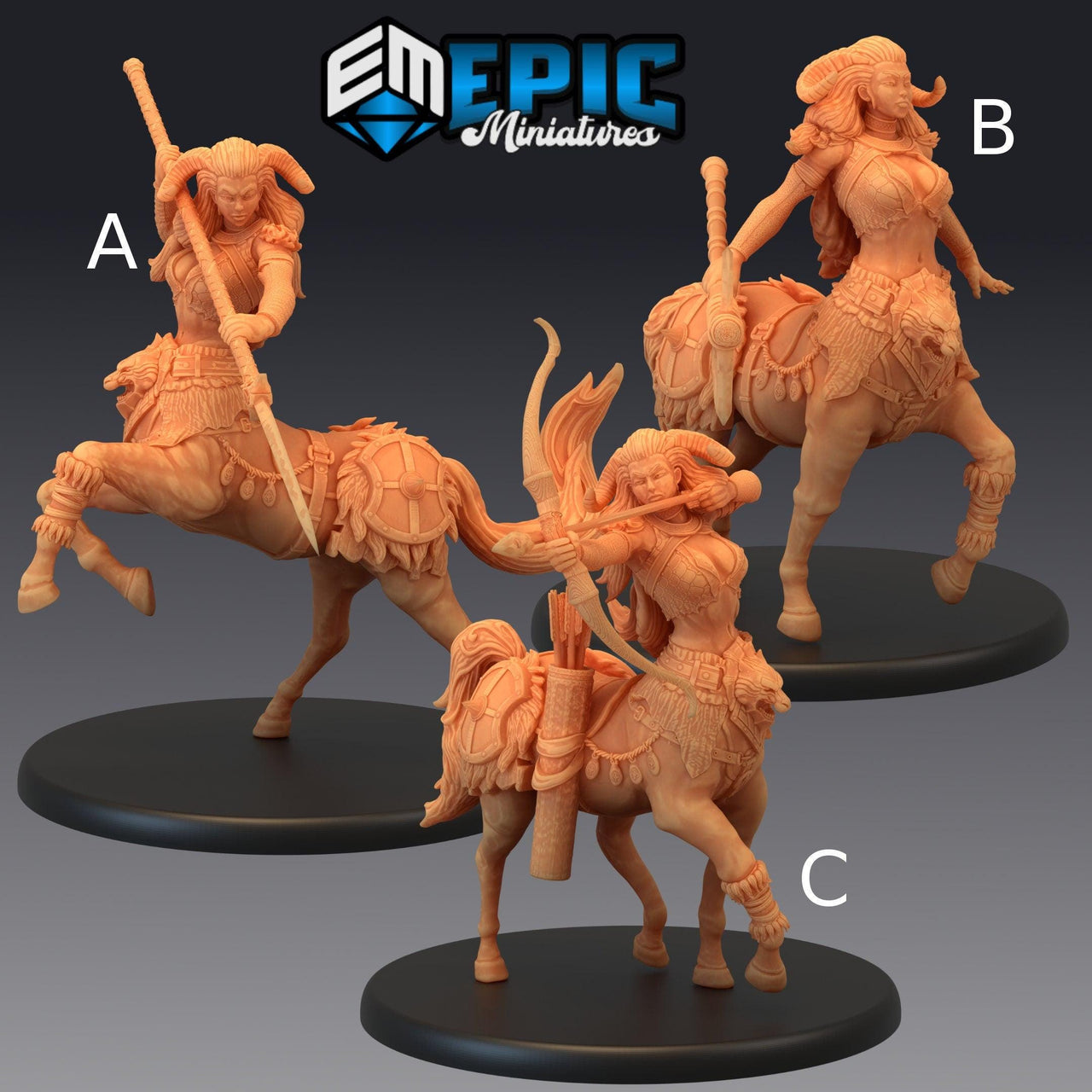 Centaur Female - Epic Miniatures