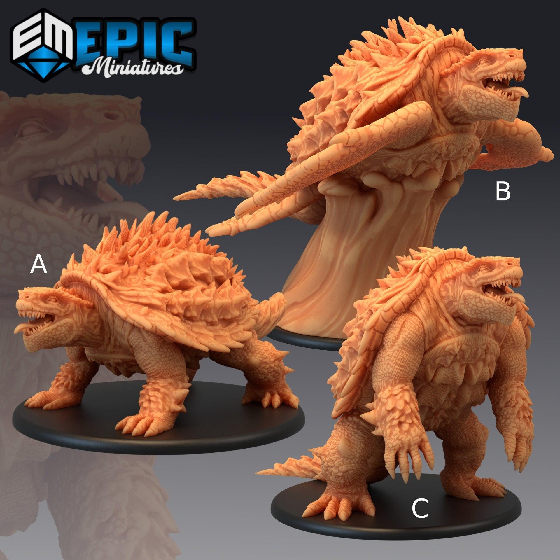 Dragon Turtle - Epic Miniatures