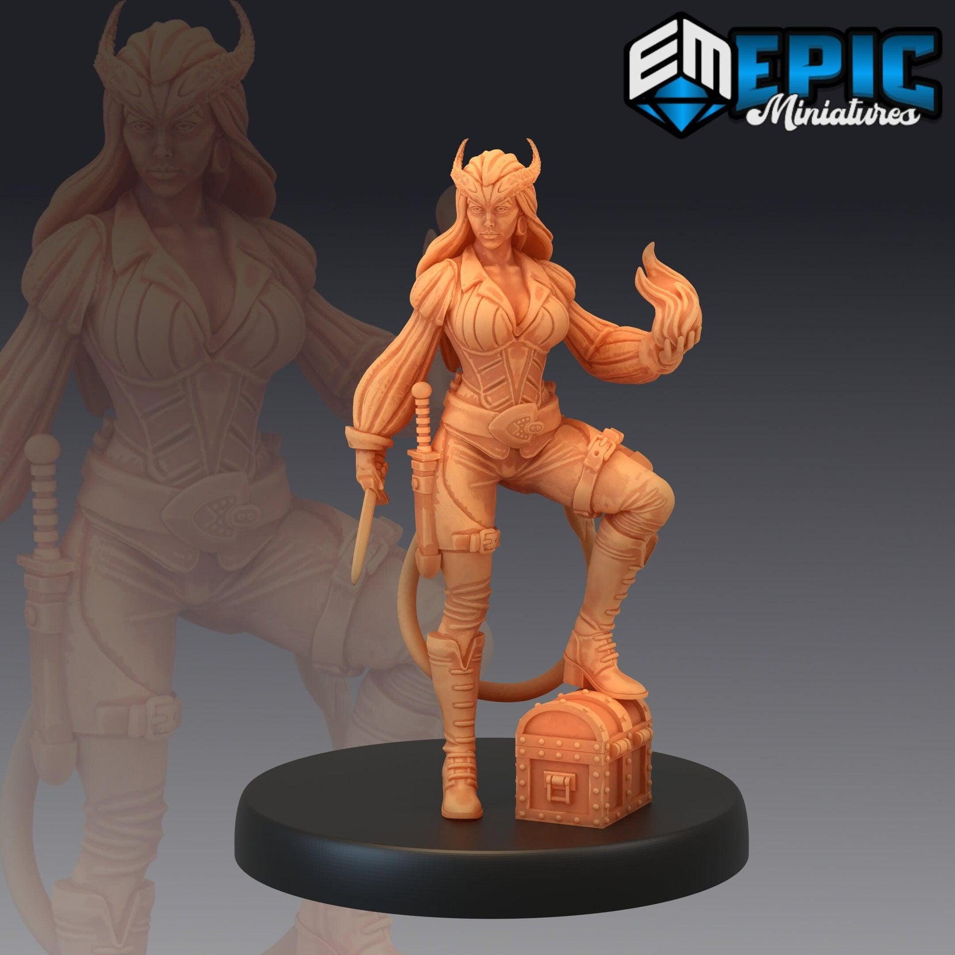 Devilkin Female - Epic Miniatures