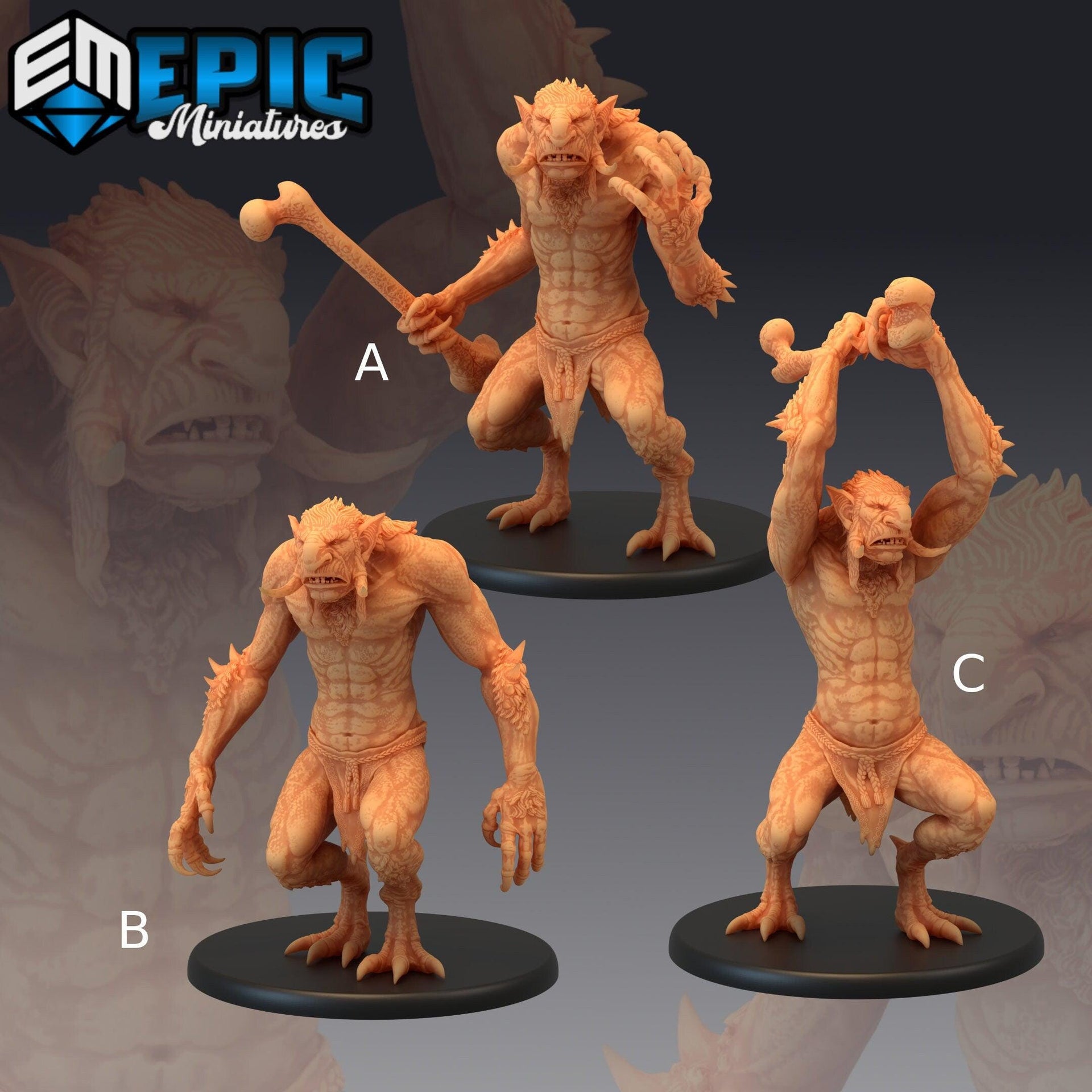 Forest Troll - Epic Miniatures