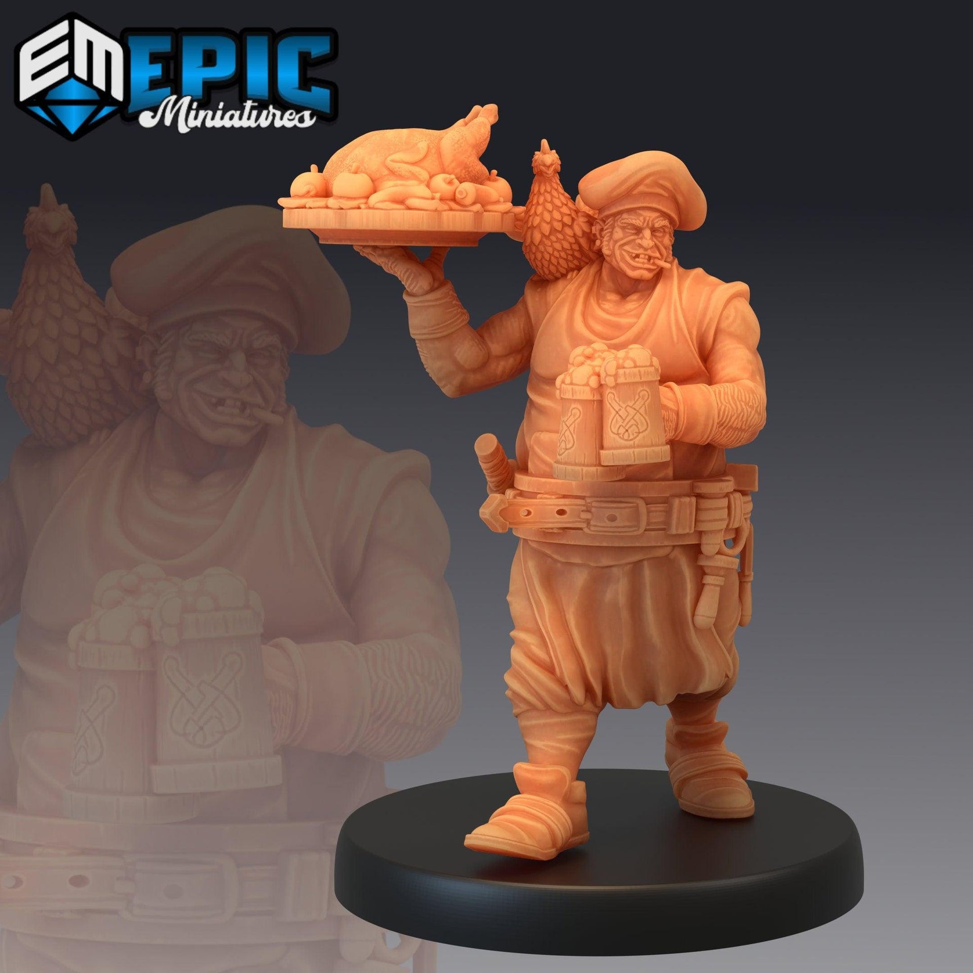 Drunk Cook - Epic Miniatures