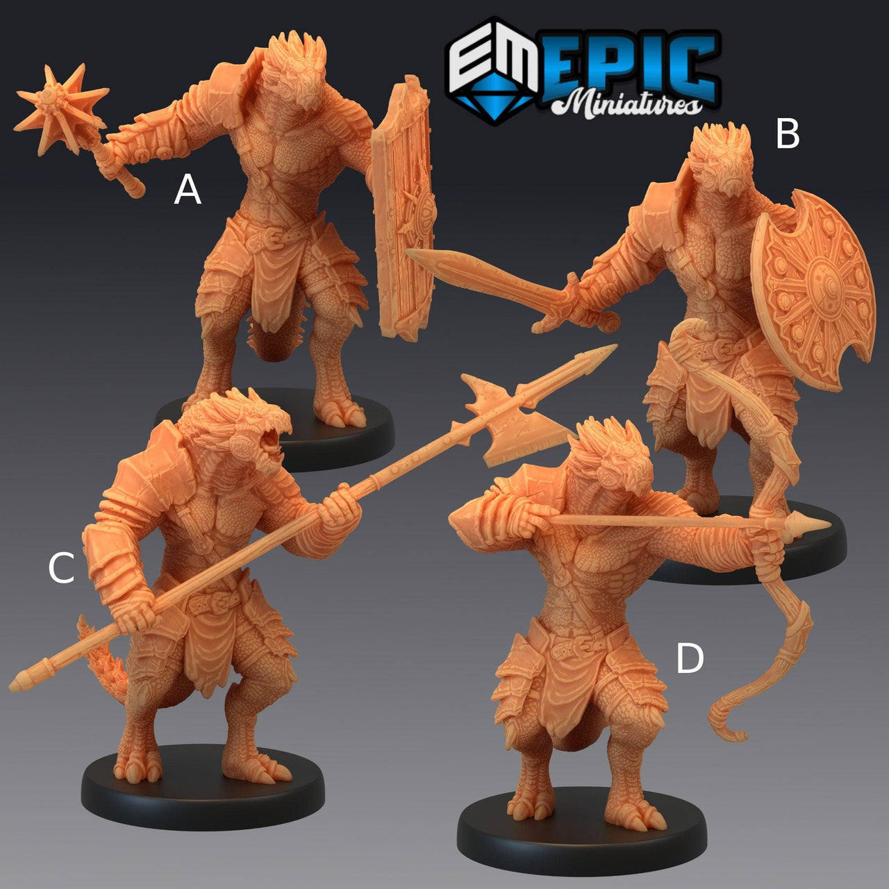 Dragonborn- Epic Miniatures