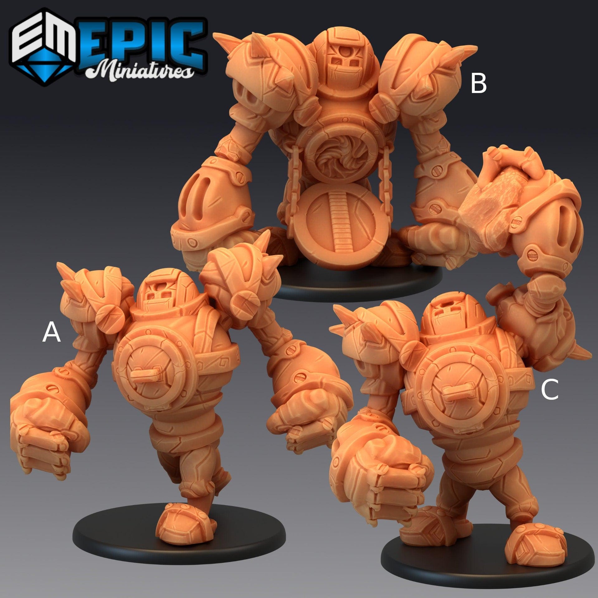 Gate Golem - Epic Miniatures