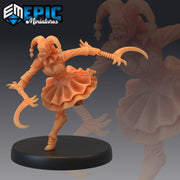 Harlequin Mad Girl - Epic Miniatures