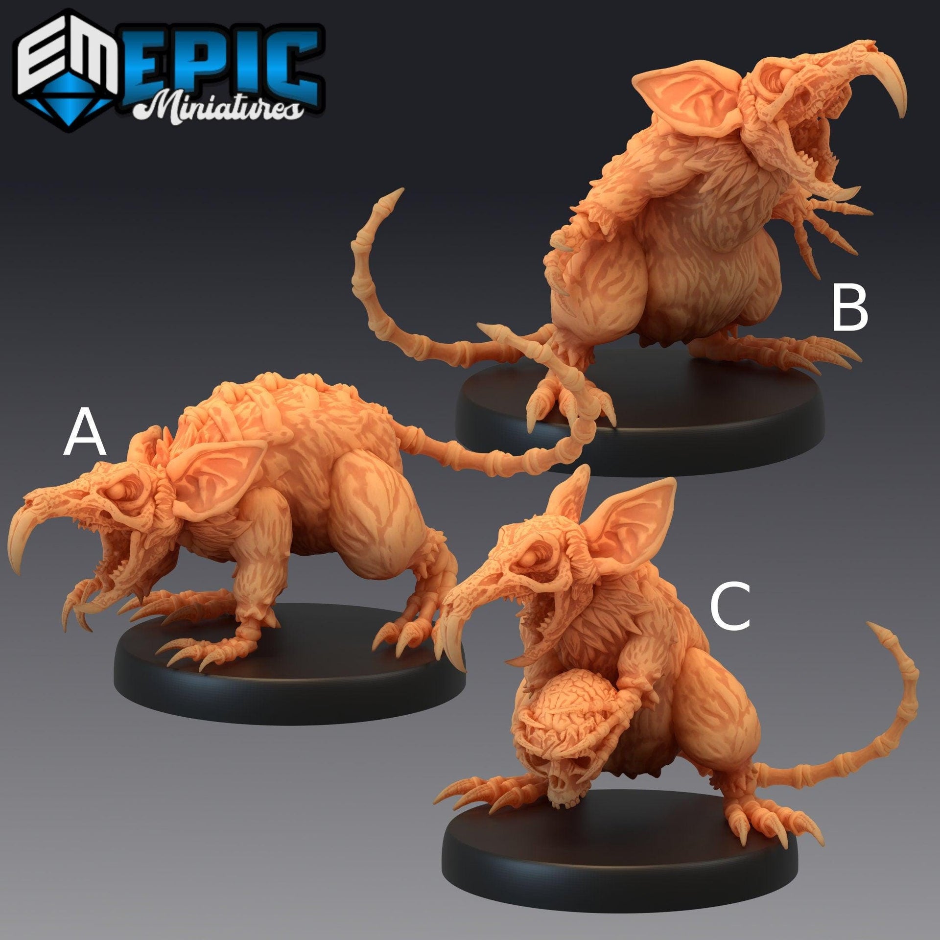 Giant Rat Revenant - Epic Miniatures