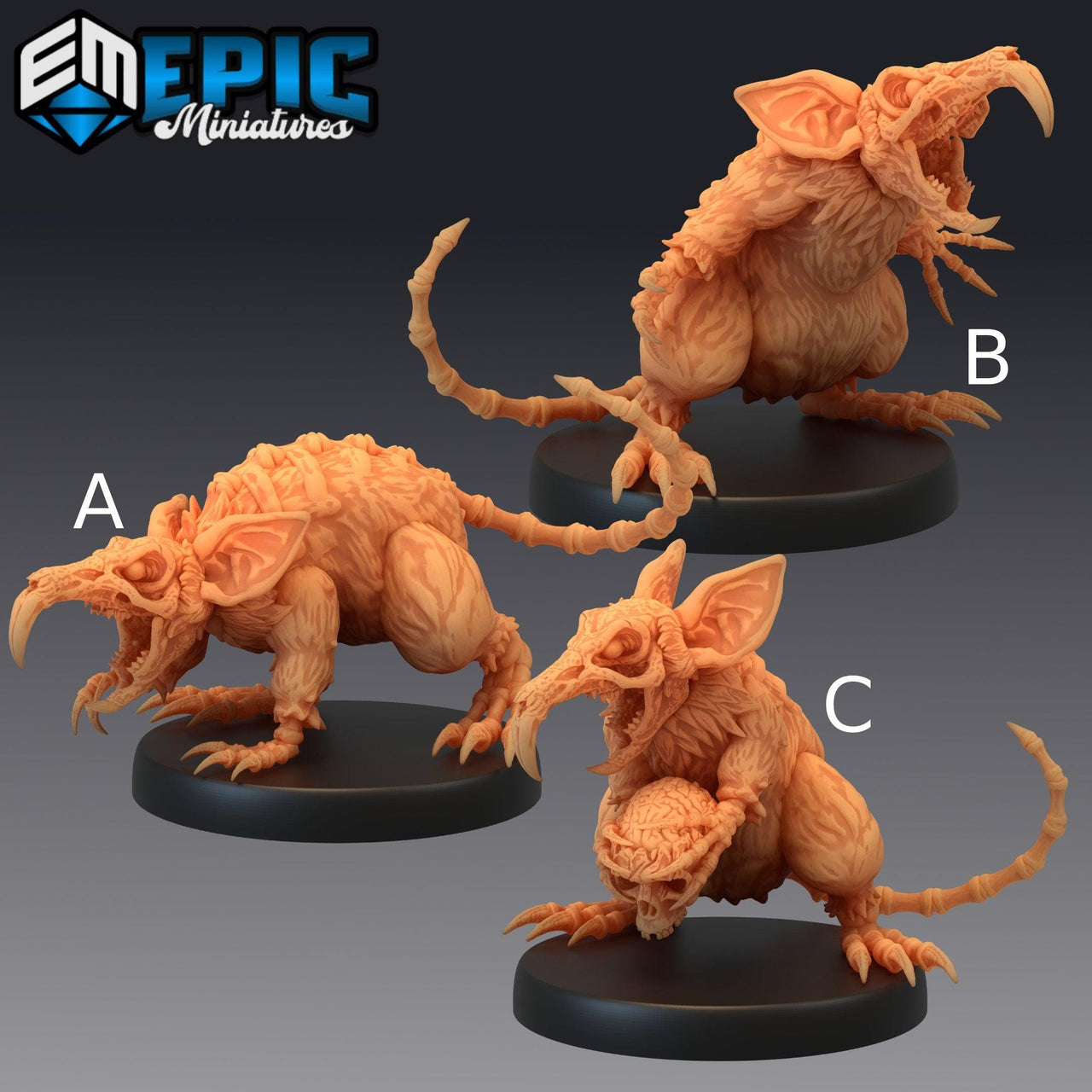 Giant Rat Revenant - Epic Miniatures