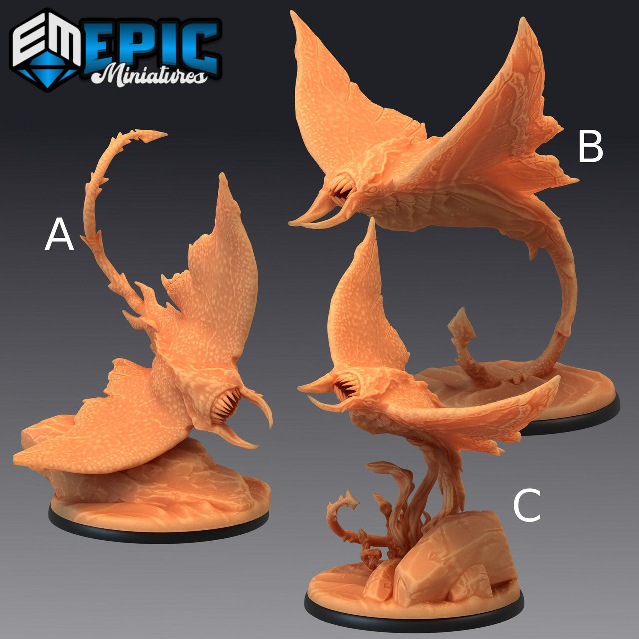 Manta Ray - Epic Miniatures