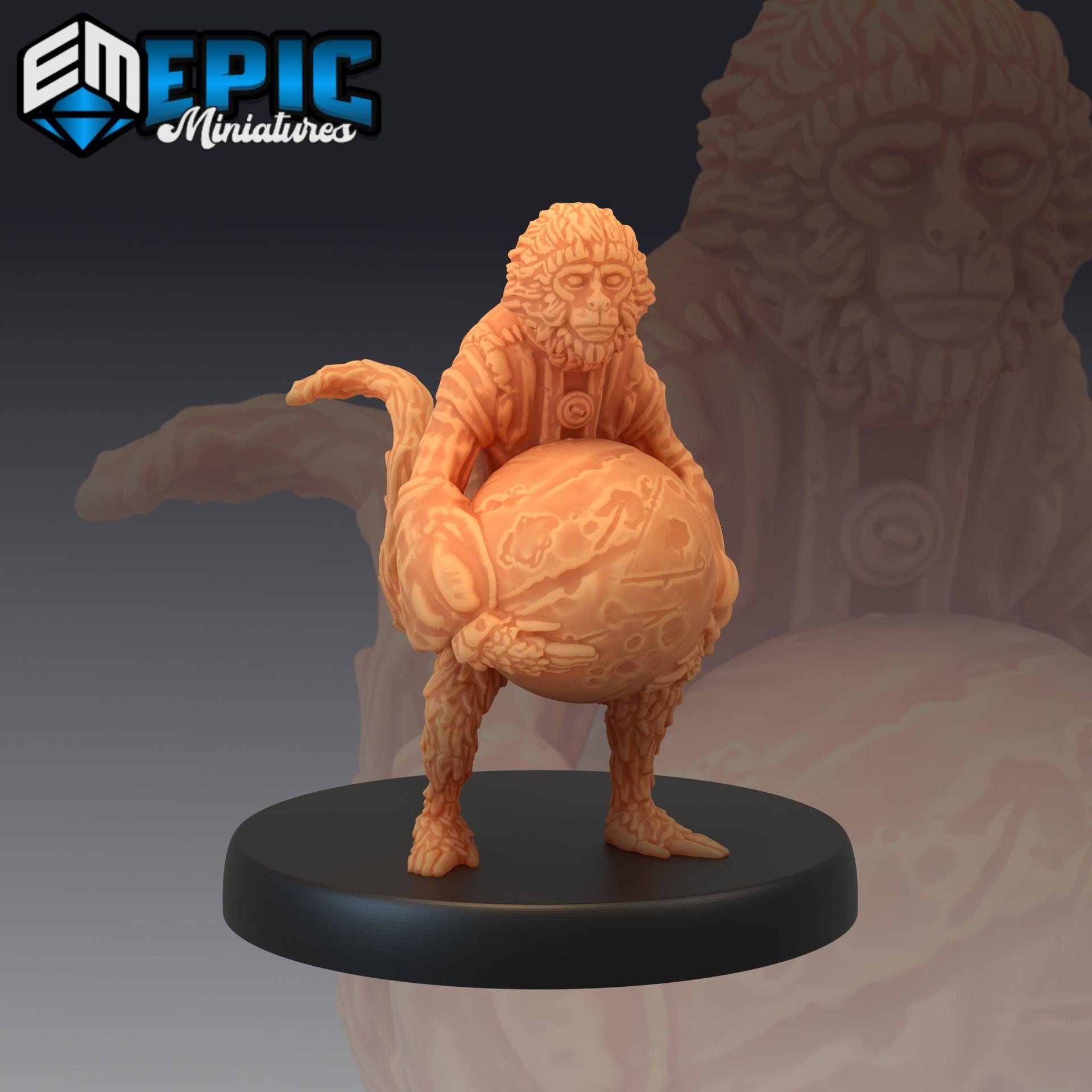 Pirate Monkey - Epic Miniatures