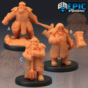 Nordic Dwarf - Epic Miniatures