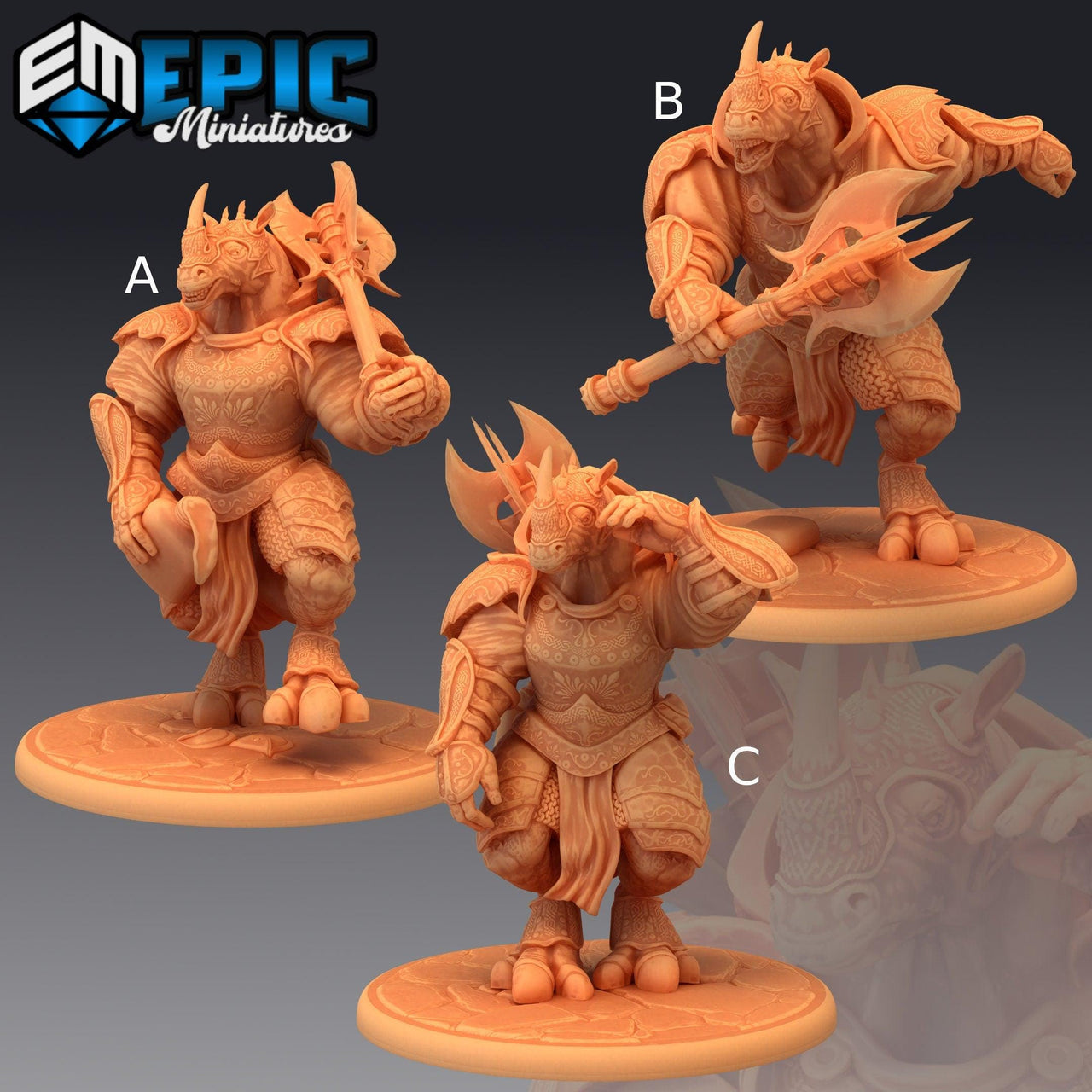 Rhino Champion - Epic Miniatures
