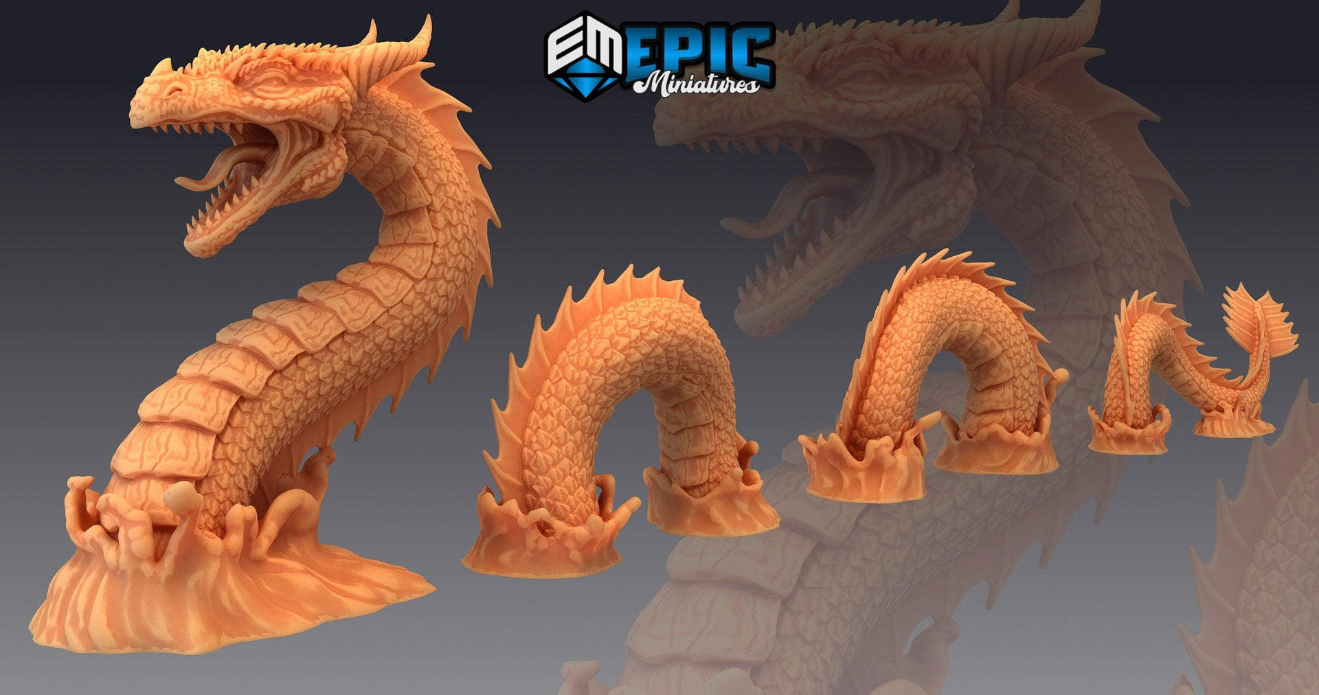 Sea Serpent - Epic Miniatures