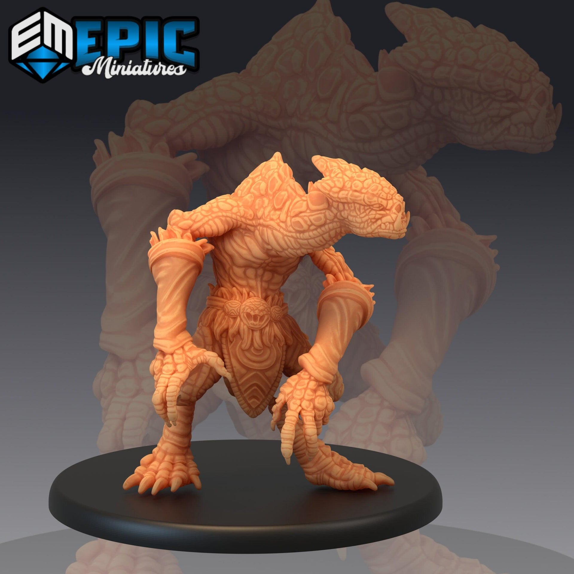 Snake Warrior Primative - Epic Miniatures