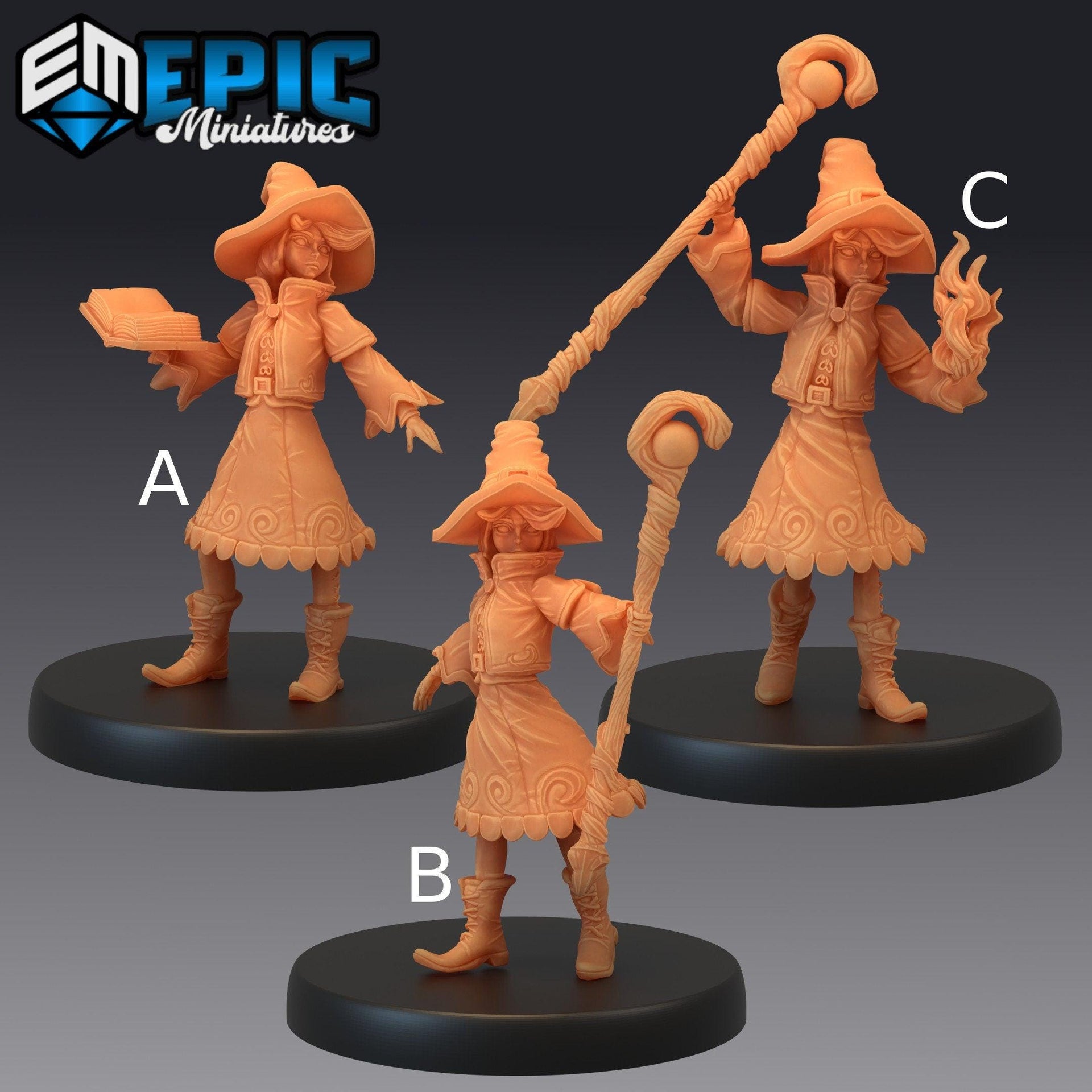 Witch Apprentice - Epic Miniatures
