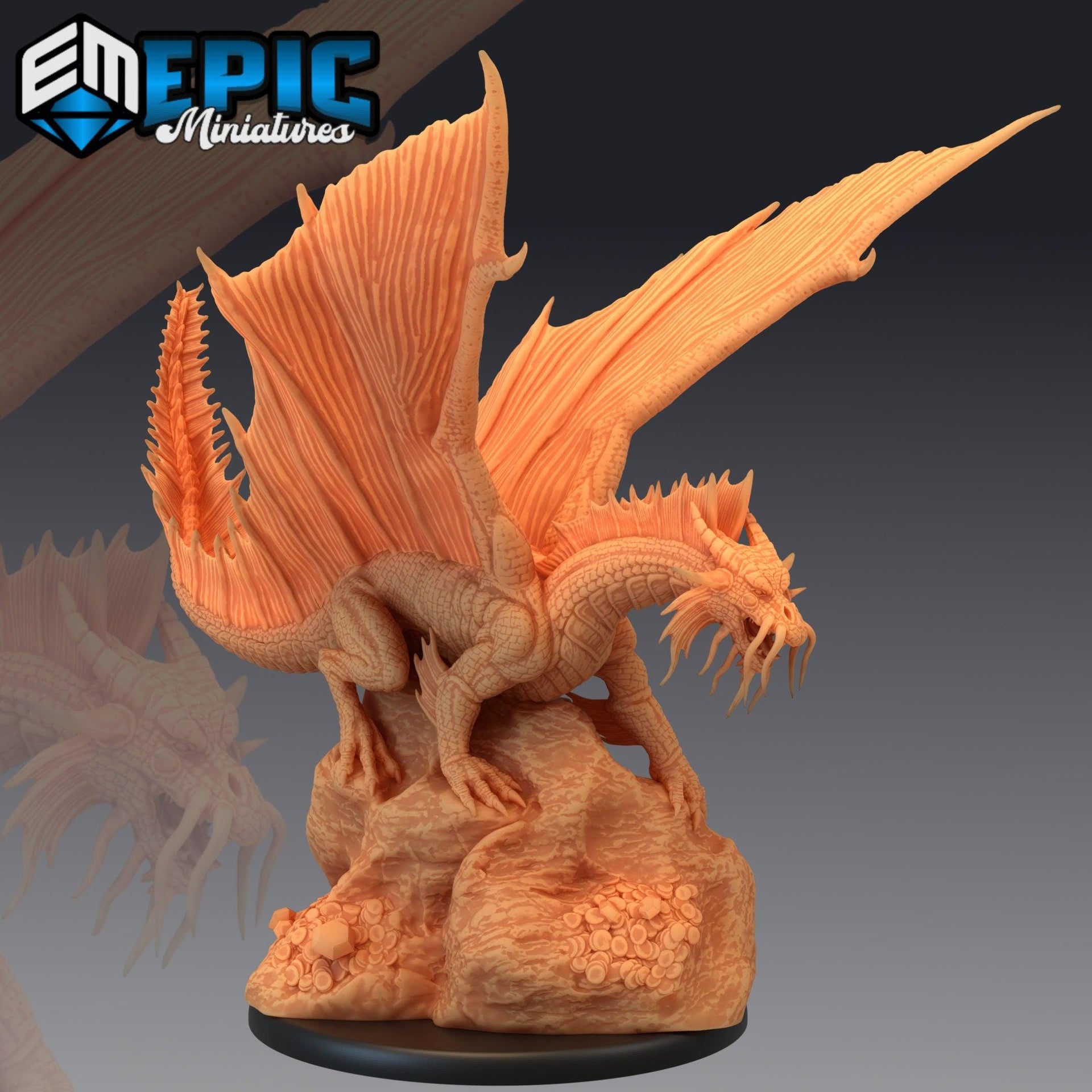 Gold Dragon - Epic Miniatures