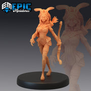 Female Werebunny - Epic Miniatures