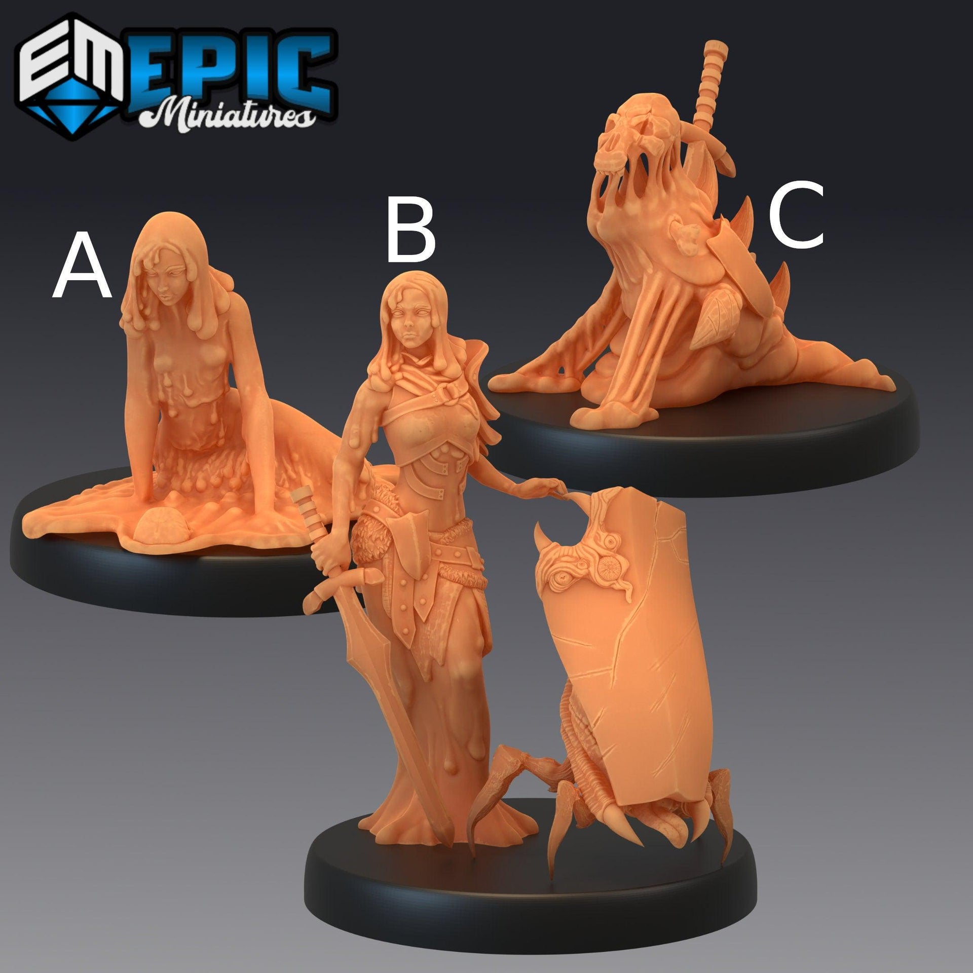 Slime Heroine - Epic Miniatures