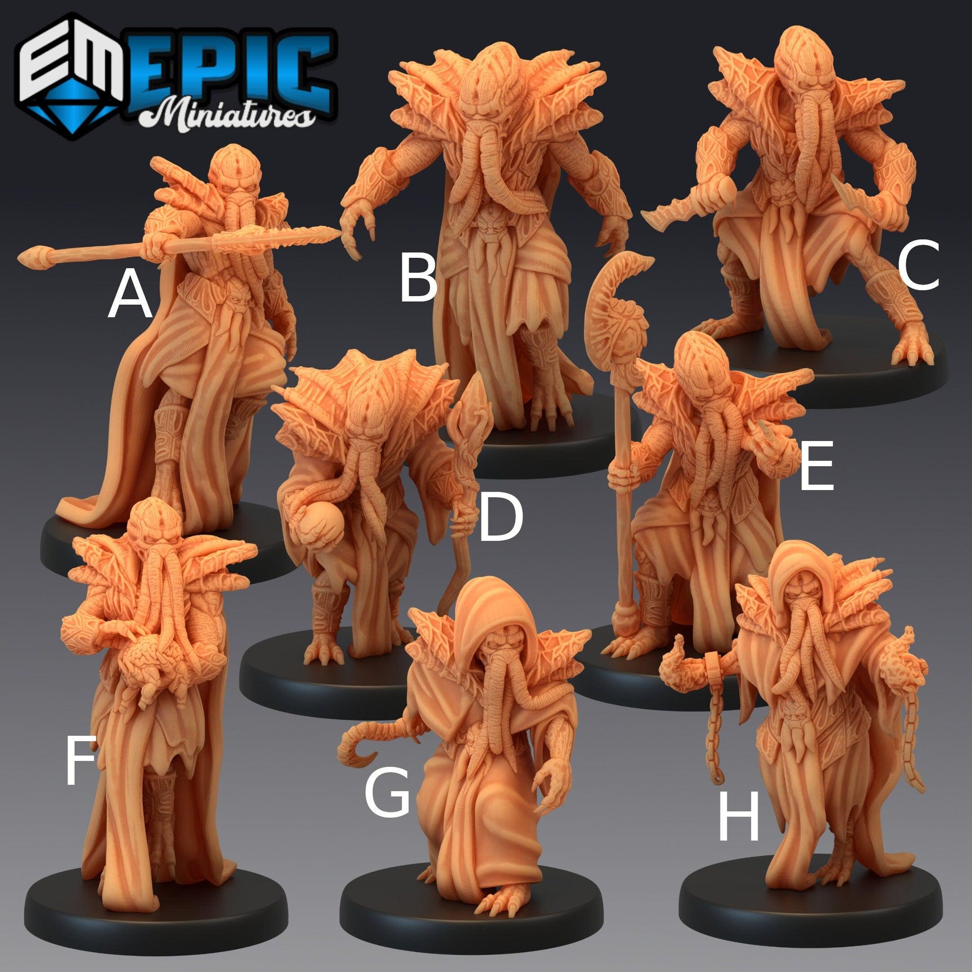 Mind Eater Crew- Epic Miniatures