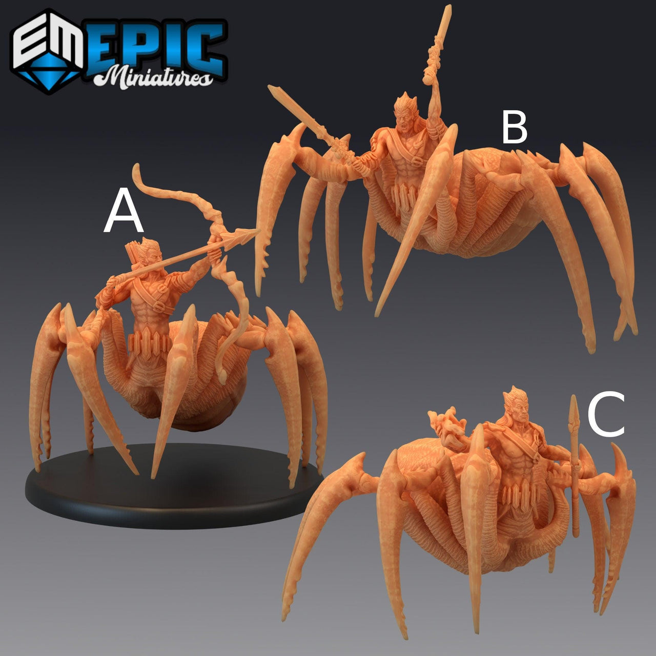Dark Elf Spider - Epic Miniatures