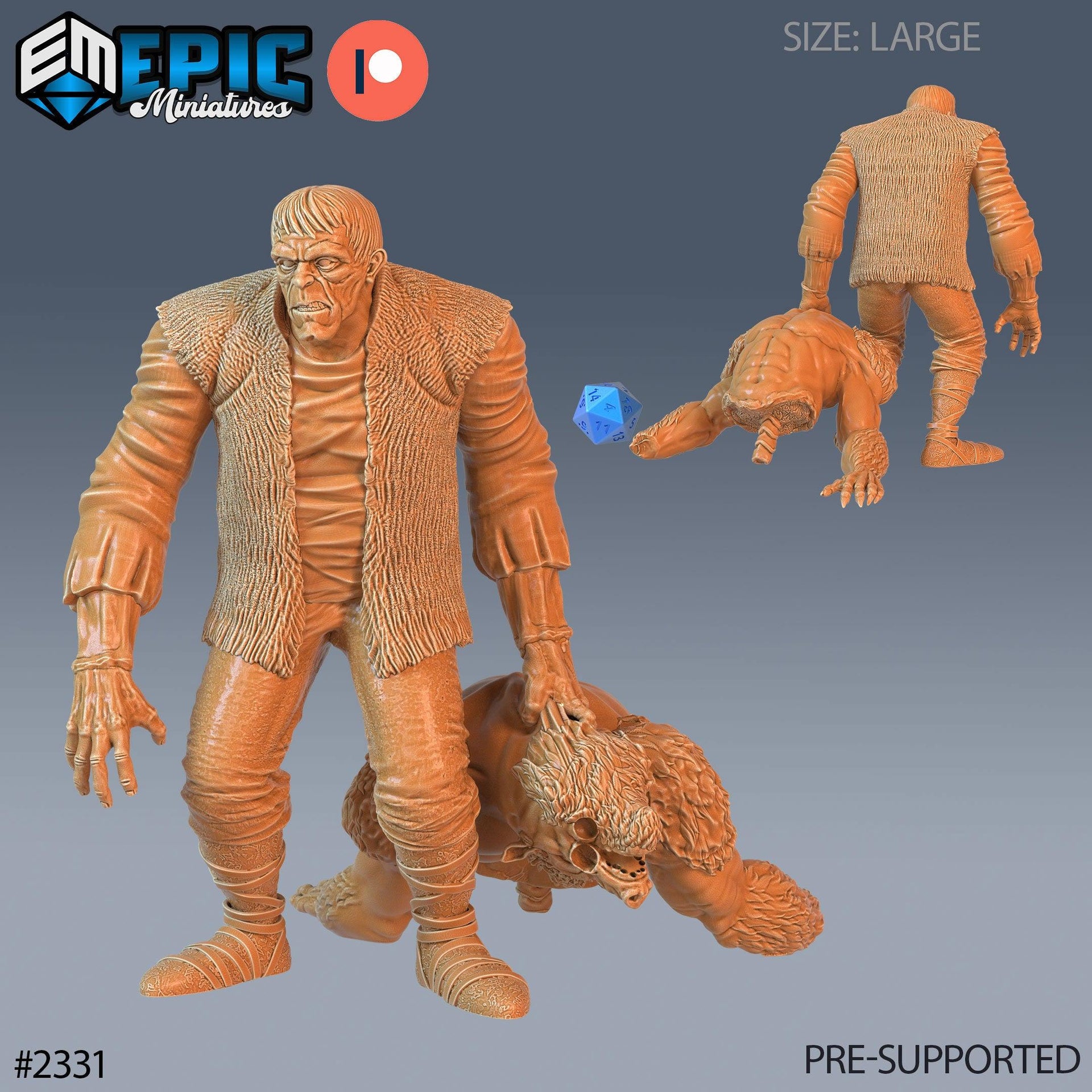 Frankensteins Monster - Epic Miniatures