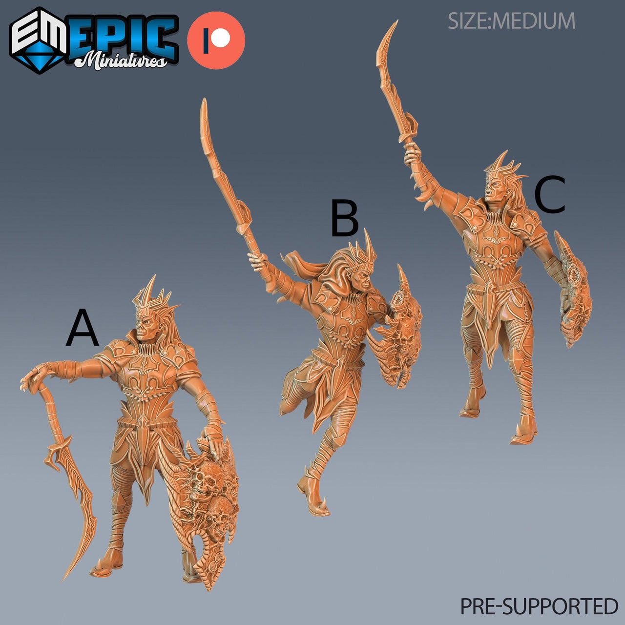 Blood Paladin - Epic Miniatures